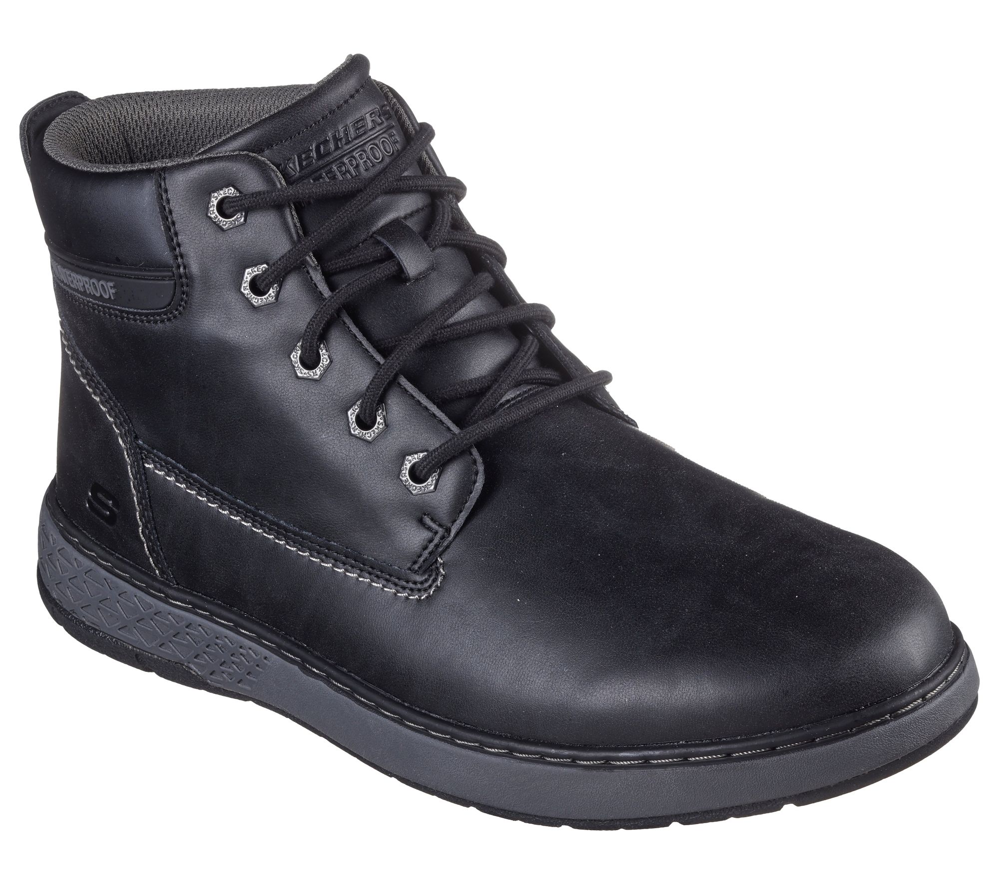 SKECHERS Relaxed Fit: Garlan - Deno  205235 BLK