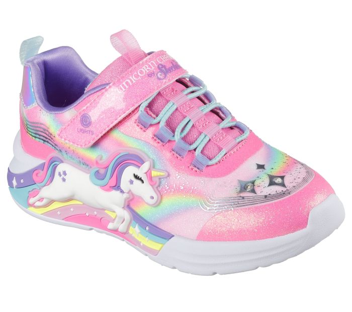 SKECHERS S-Lights: Unicorn Chaser  302298L PKMT large