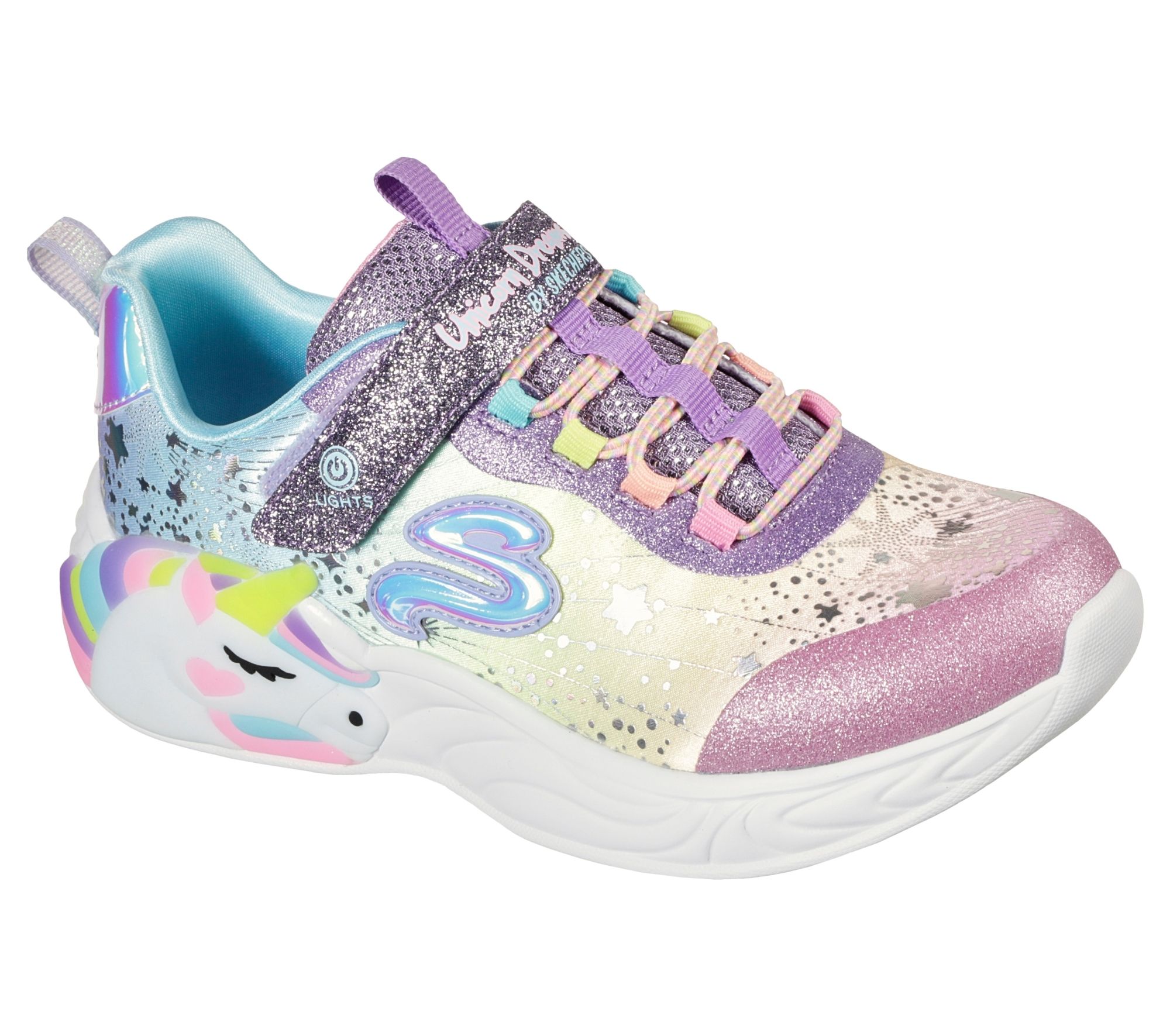 SKECHERS Flutter Heart Lights - Simply Love 302311L PRMT