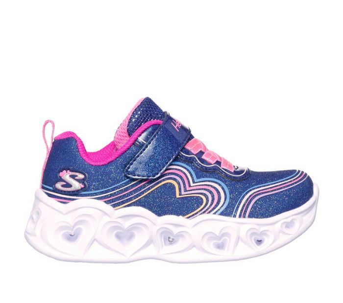 SKECHERS Heart Lights - Retro Hearts 302689N NVMT large