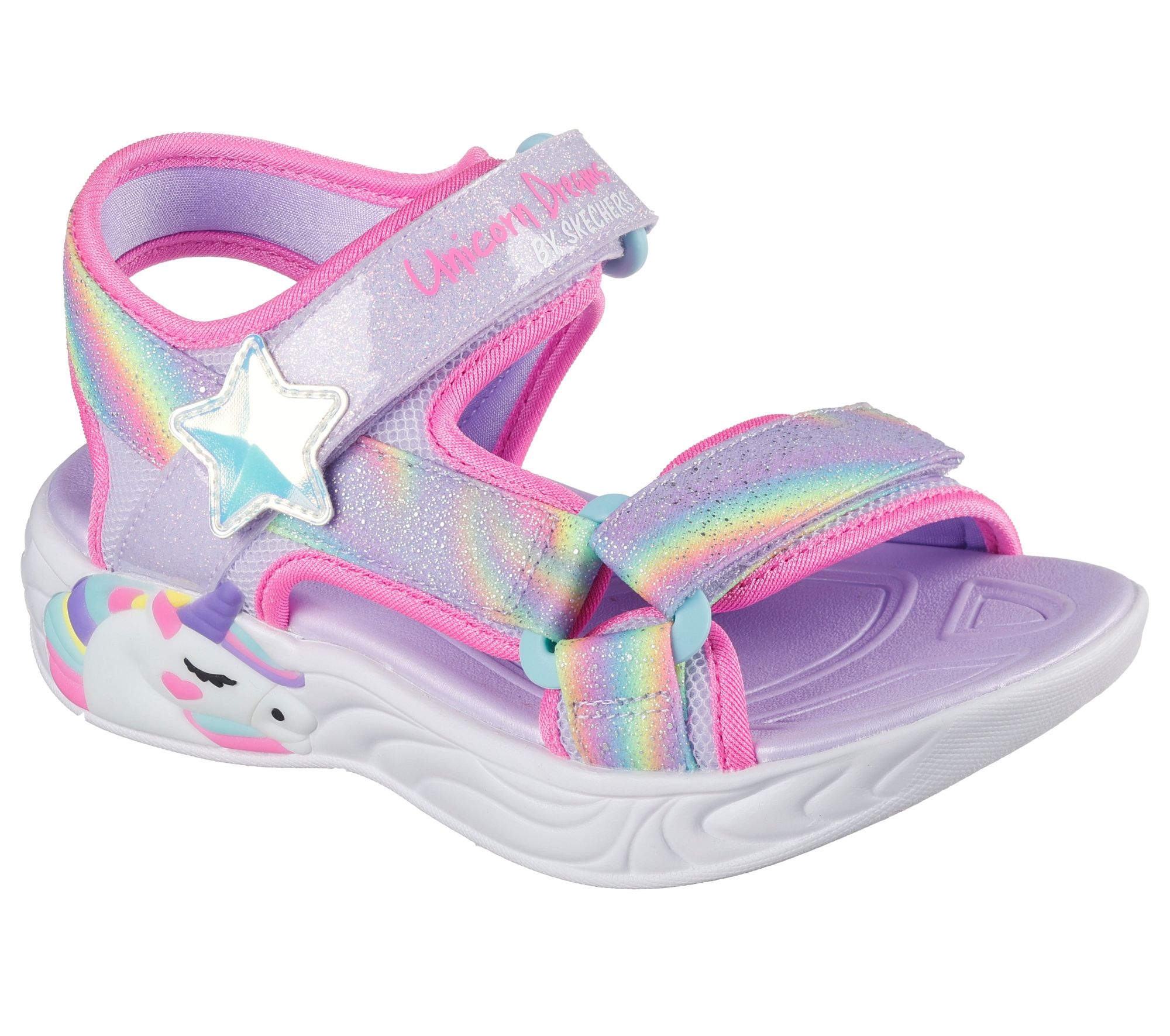 SKECHERS Unicorn Dreams Sandal - Dreamy Unicorns 303107L LVMT