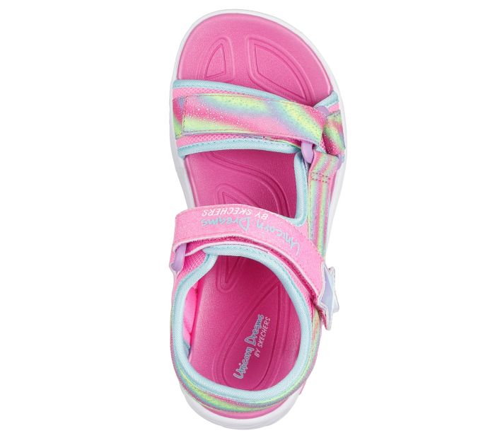 SKECHERS Unicorn Dreams Sandal - Dreamy Unicorns  303107L PKMT large