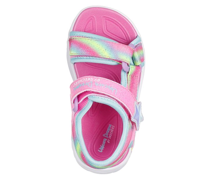 SKECHERS Unicorn Dreams Sandal - Dreamy Unicorns  303107N PKMT large
