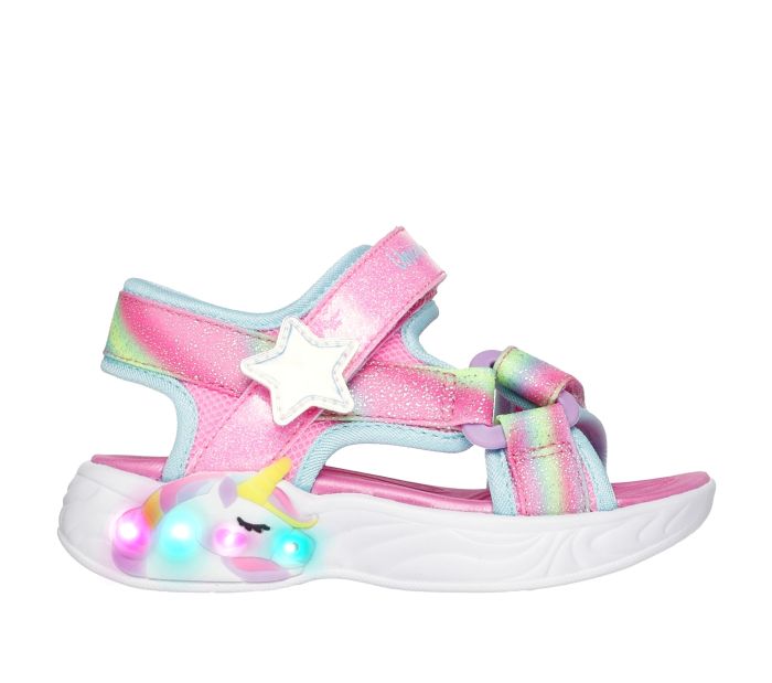 SKECHERS Unicorn Dreams Sandal - Dreamy Unicorns  303107N PKMT large