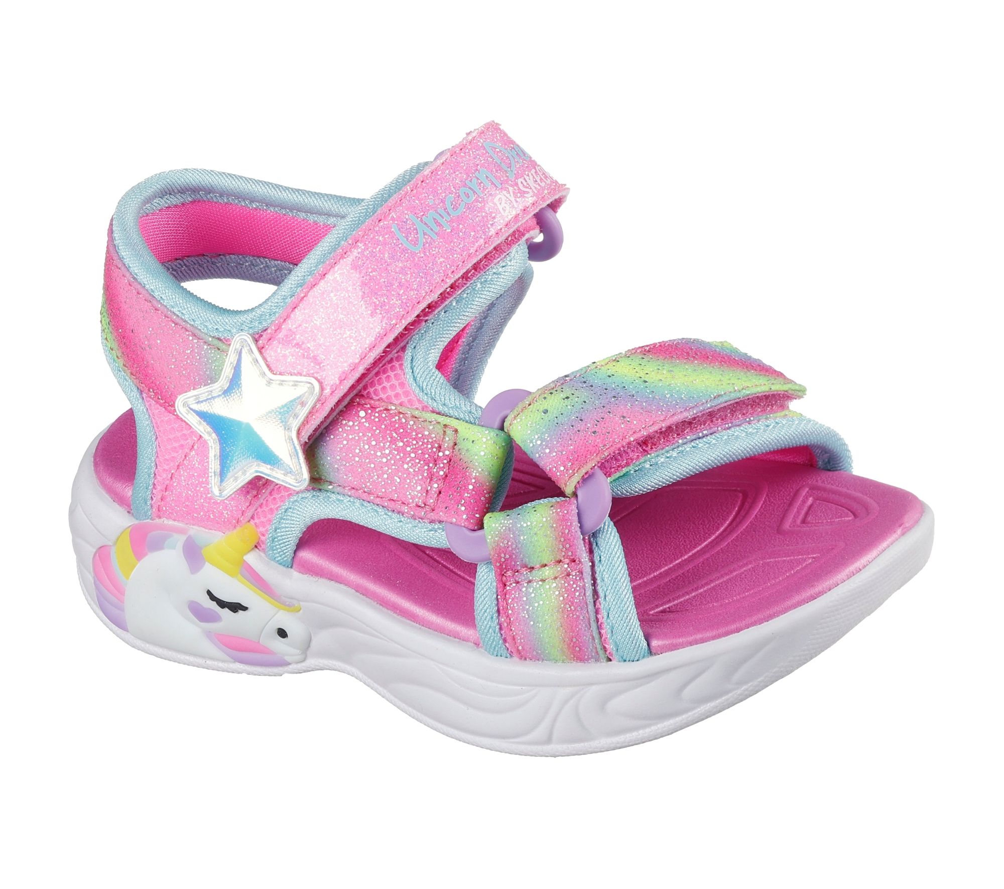 SKECHERS Unicorn Dreams Sandal - Dreamy Unicorns  303107N PKMT