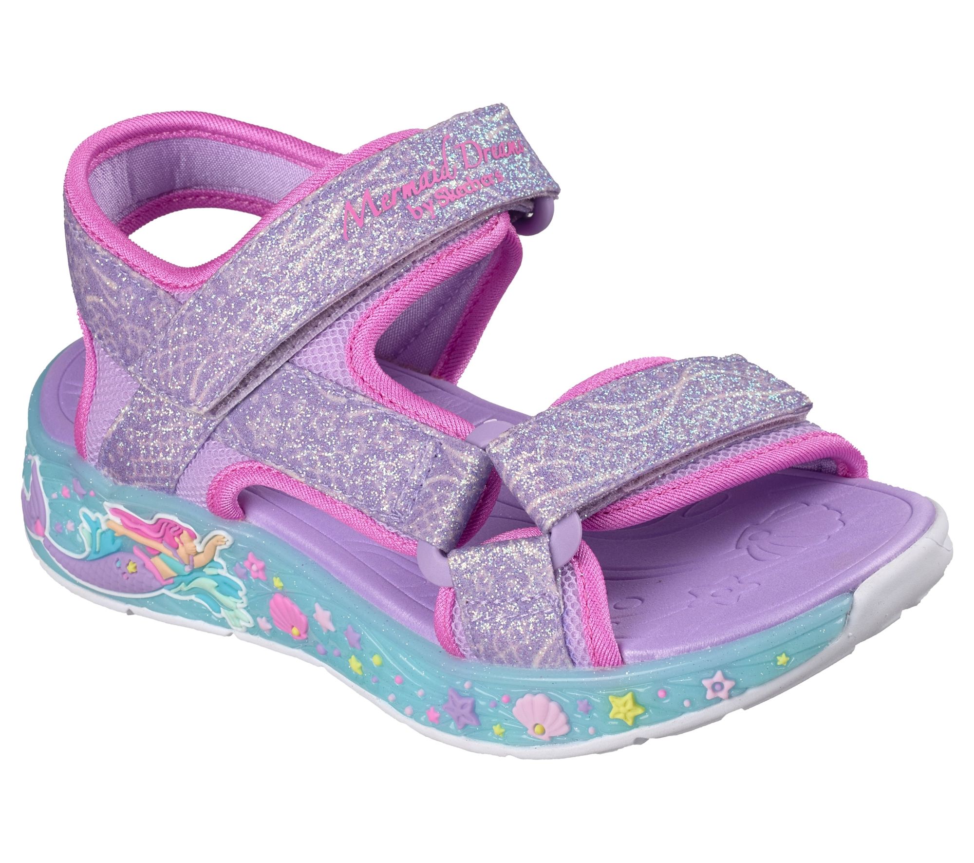 Skechers S-Lights: Mermaid Dreams Sandal  303108L LVMT