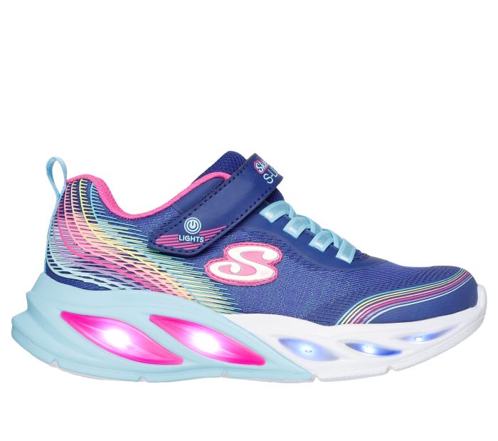 SKECHERS S-Lights: Cosmic Glow - Rainbow Dream 303709L NVMT large