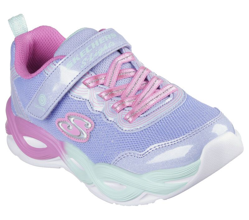 SKECHERS S-Lights: Twisty Glow 303717L PWMT