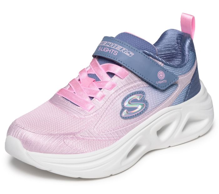SKECHERS S-Lights: Sola Glow - Color Breeze 303729L GYPK large