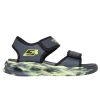 SKECHERS S Lights -Sola Glow Sandal Fus  407032L CCBK thumb