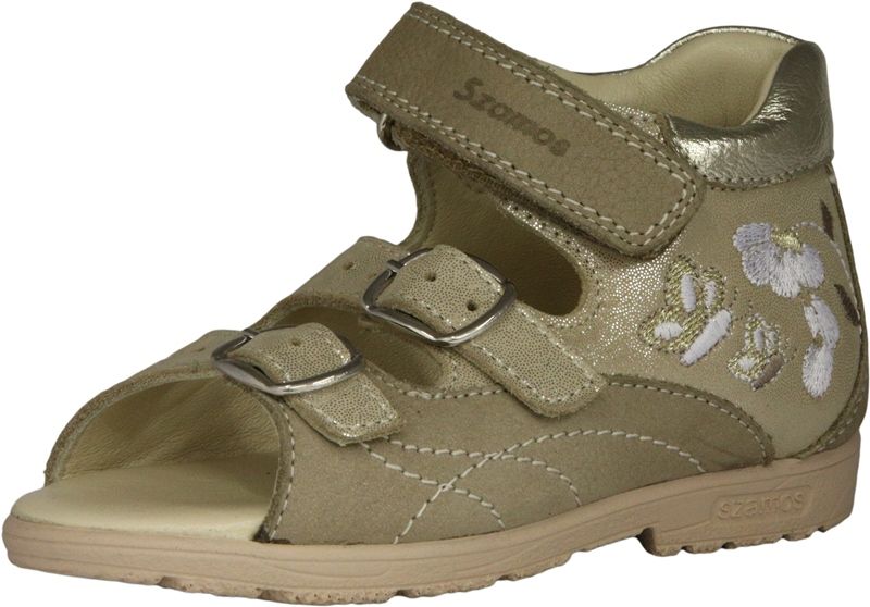 Szamos Kölyök szupinált szandál 4433-607693 homok-arany 31-35 méretben
