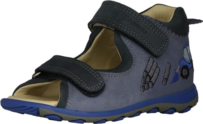 Szamos Kölyök szandál 4445-104523 világos-sötétkék 31-35 méretben large