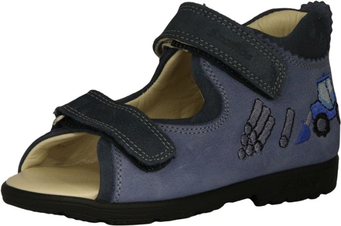 Szamos Kölyök szupinált szandál 4445-107091 világos-sötétkék 19-24 méretben large