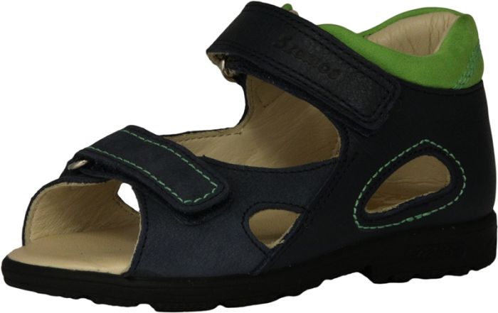 Szamos Kölyök szupinált szandál 4456-107093 kék-zöld 31-35 méretben large