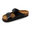 LEON 4703 fekete Comfort férfi bőr papucs thumb