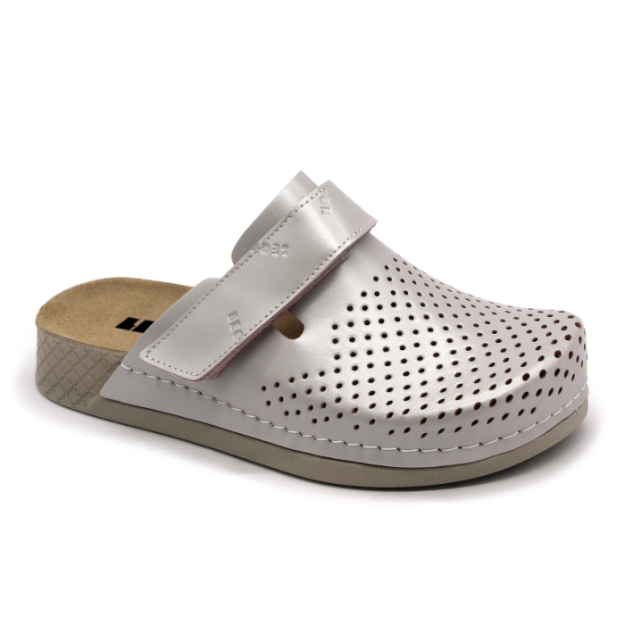 LEON Comfort női bőr klumpa 500 perla large