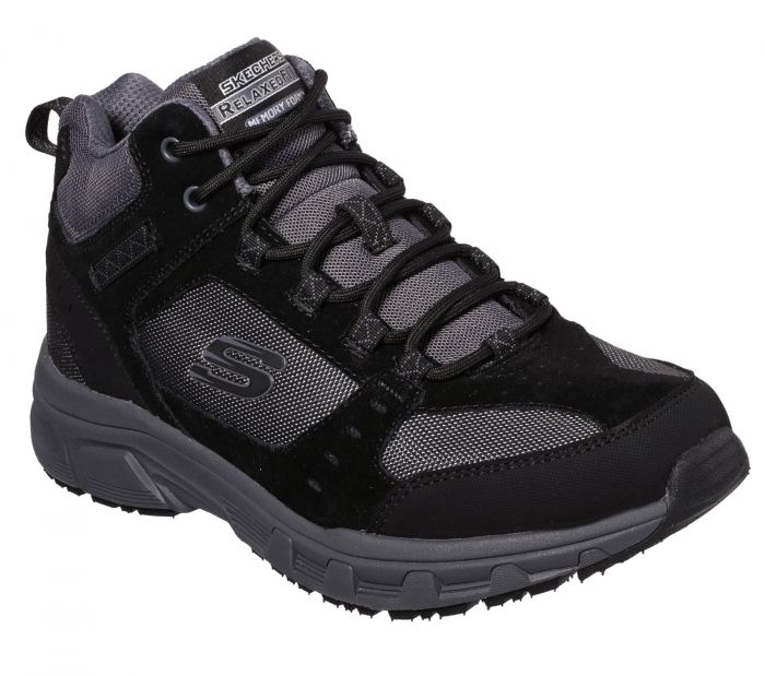 SKECHERS FÉRFI RELAXED FIT: OAK CANYON IRONHIDE 51895 BKCC large