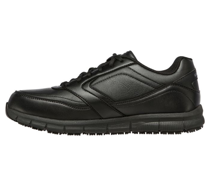 Skechers 77156EC Work Relaxed Fit: Nampa SR BLK large