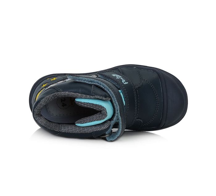 PONTE20 átmeneti bőr cipő DA06-3-219C ROYAL BLUE  22-27 méretben large