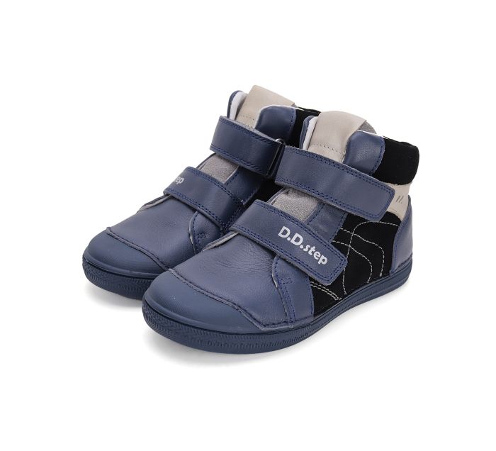 D.D.Step bőr cipő A049-42430BM Royal Blue 25-30 méretben large