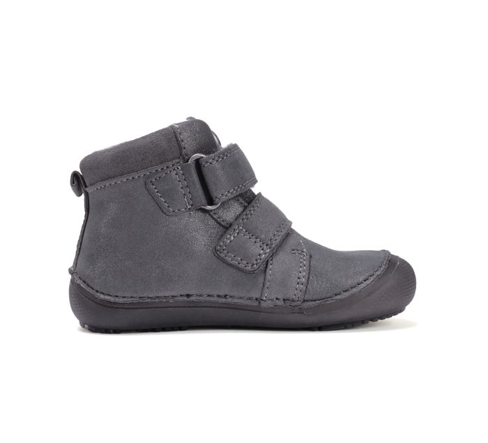 D.D.Step lányka bőr félcipő A063-52815M Dark Grey 25-30 méretben large