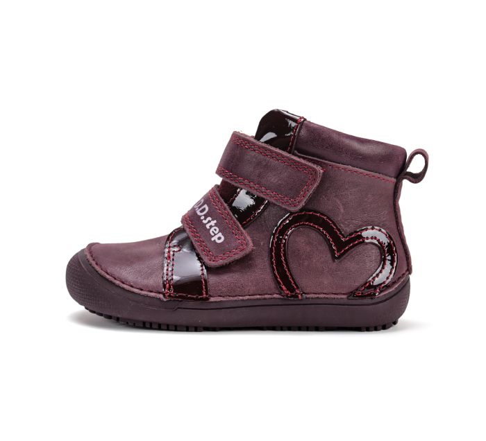 D.D.Step bőr félcipő A063-52818A Raspberry 25-30 méretben large