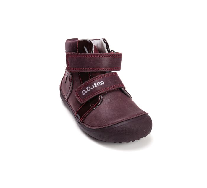 D.D.Step bőr félcipő A063-52818A Raspberry 25-30 méretben large