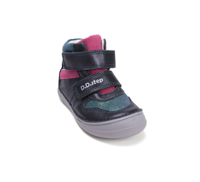 D.D.Step lányka bőr félcipő A078-52162DL Royal Blue 32-37 méretben large