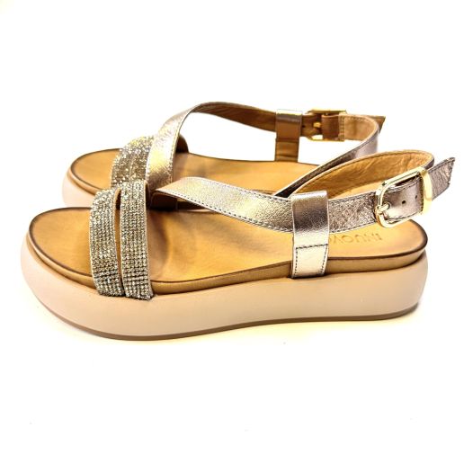 INUOVO női nyári szandál 5IN A96053 METALLICASH large