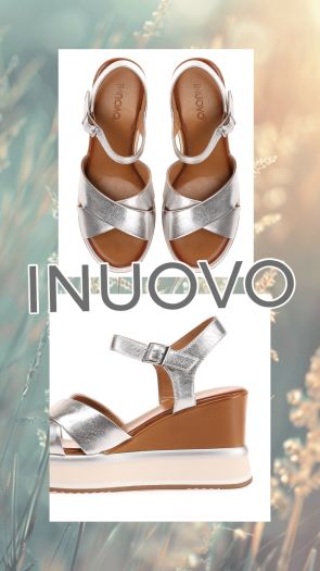 INUOVO női nyári szandál 5IN B37003 SILVER large