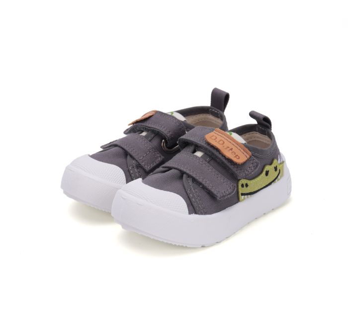 D.D.step vászon cipő C096-52129M Dark Grey 26-31 méretben large