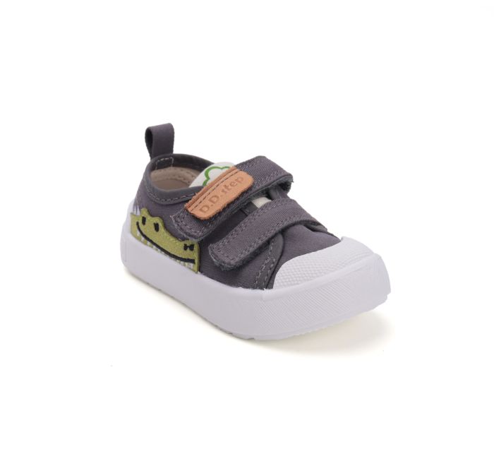 D.D.step vászon cipő C096-52129M Dark Grey 26-31 méretben large