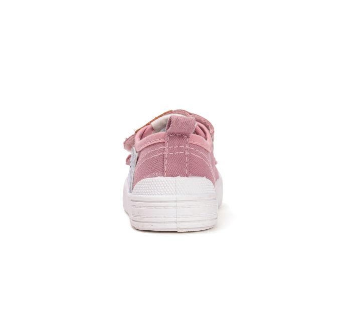 D.D.step tépőzáras vászon cipő C096-52209AM Baby Pink 26-31 méretben large