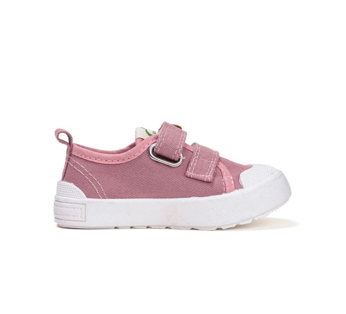 D.D.step tépőzáras vászon cipő C096-52209AM Baby Pink 26-31 méretben large