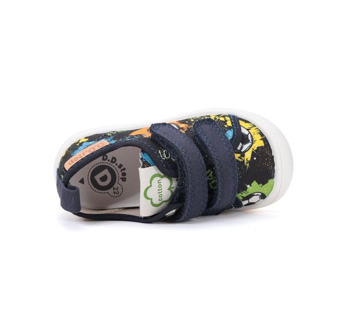 D.D.step vászoncipő C100-61415 Royal Blue 22-27 méretben large