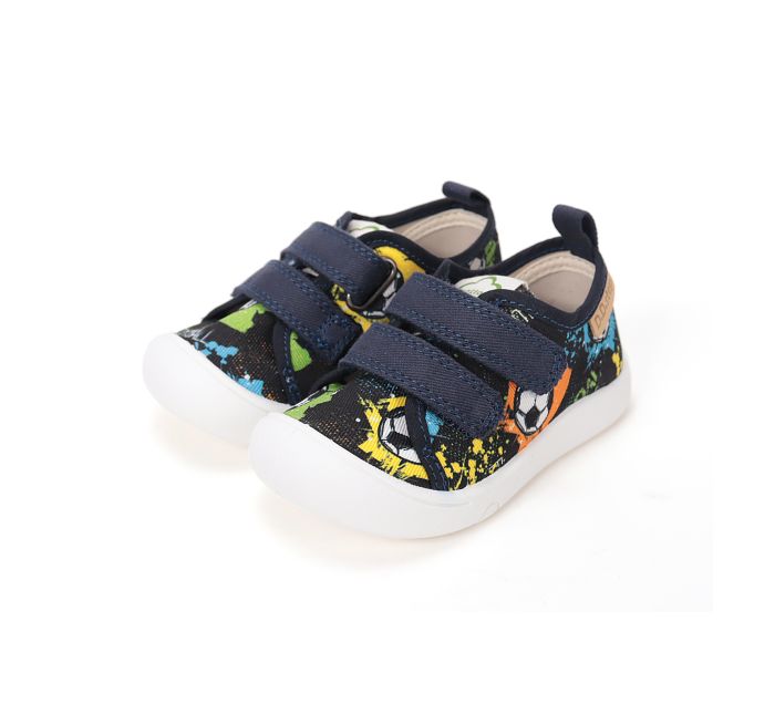 D.D.step vászoncipő C100-61415 Royal Blue 22-27 méretben large