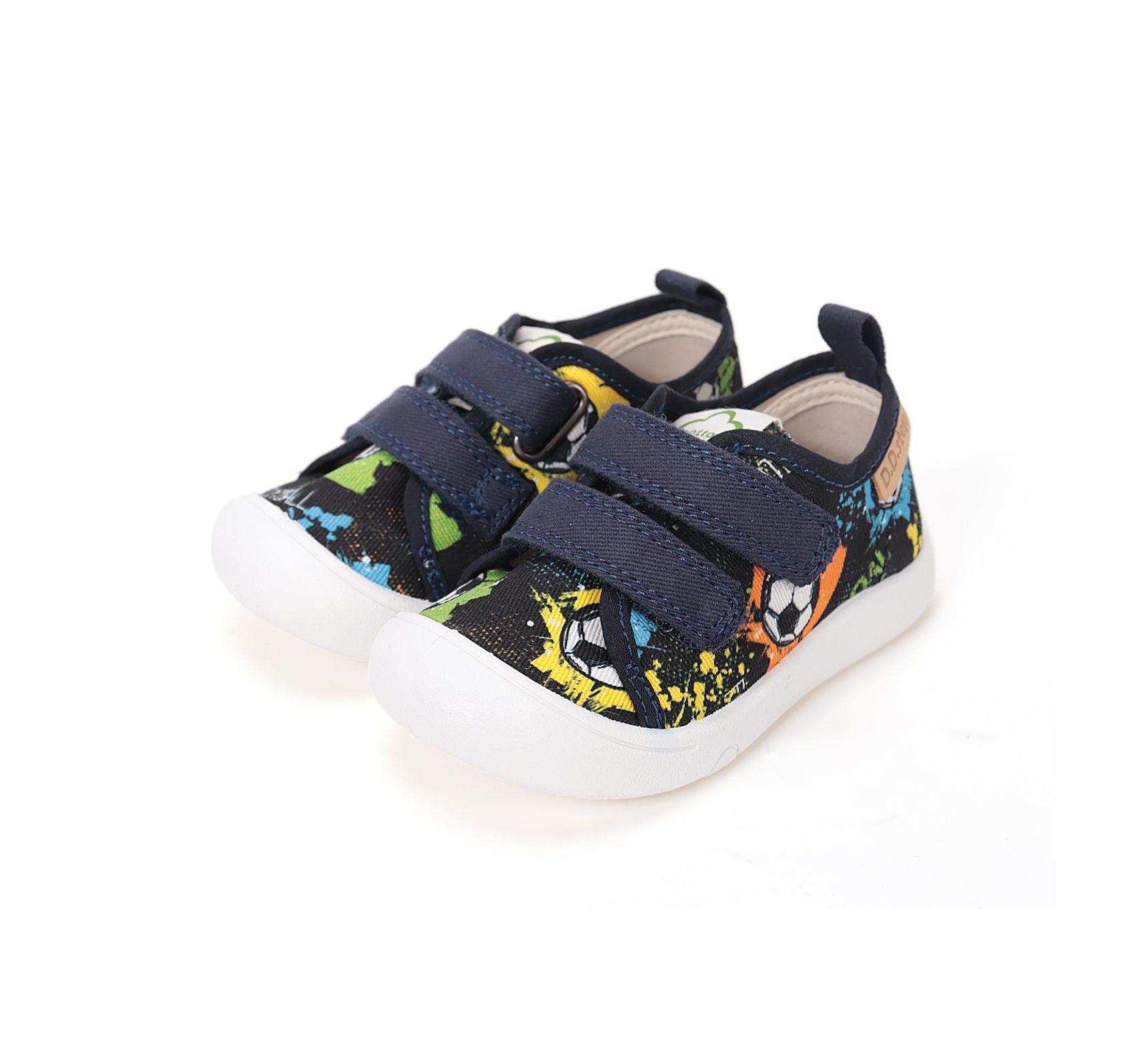 D.D.step vászoncipő C100-61415L Royal Blue 28-33 méretben