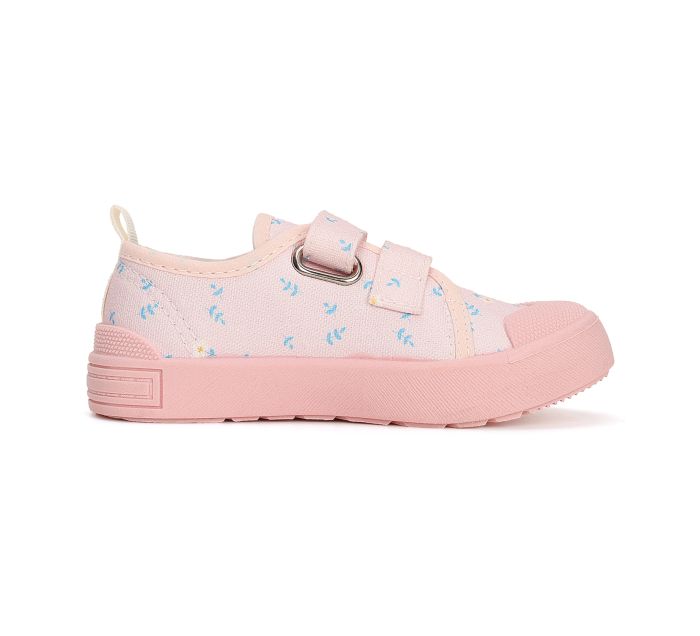 D.D.step tépőzáras vászon cipő CSG-41841AM BABY PINK 26-31 méretben large