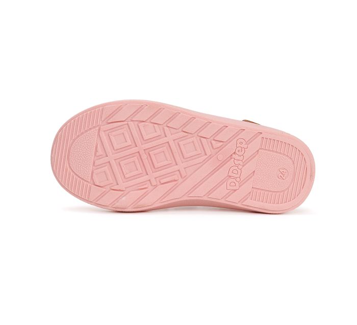 D.D.step tépőzáras vászon cipő CSG-41841AM BABY PINK 26-31 méretben large