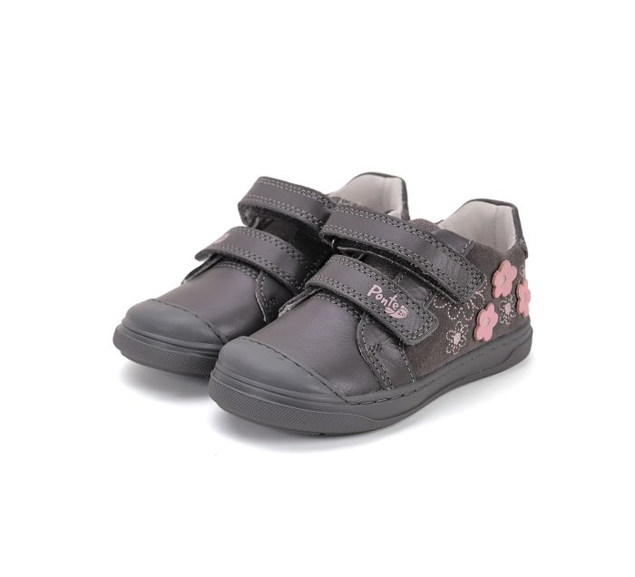 Ponte20 szupinált bőr cipő DA03-5-2146A Dark Grey 22-27 méretben large
