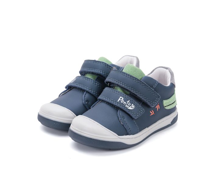 Ponte20 szupinált bőr cipő DA03-5-2418L Royal Blue 28-33 méretben large