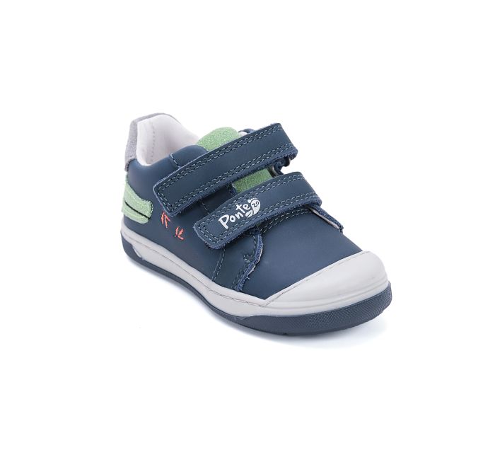 Ponte20 szupinált bőr cipő DA03-5-2418L Royal Blue 28-33 méretben large