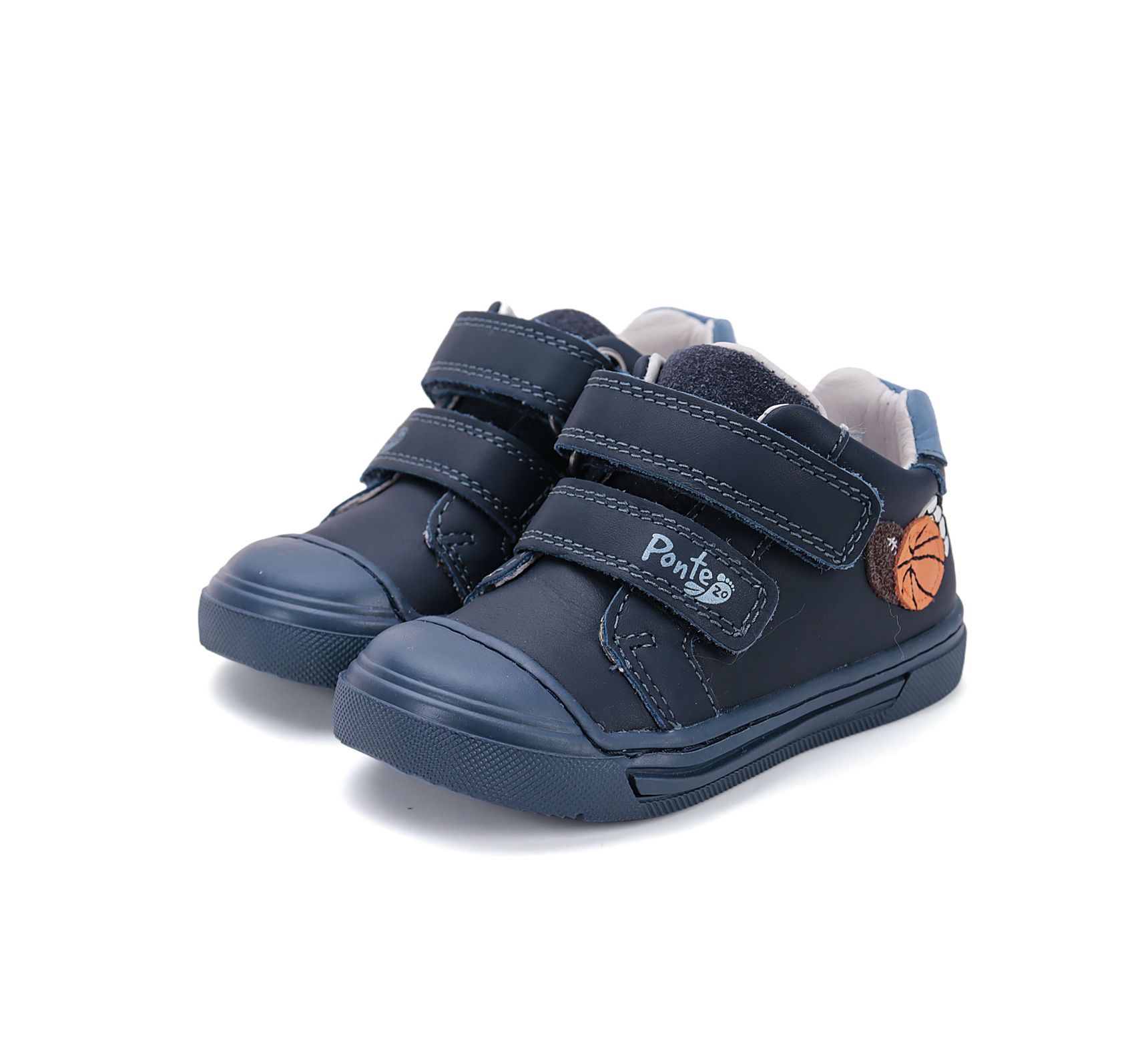 Ponte20 szupinált bőr cipő DA03-5-2811A Royal Blue 22-27 méretben