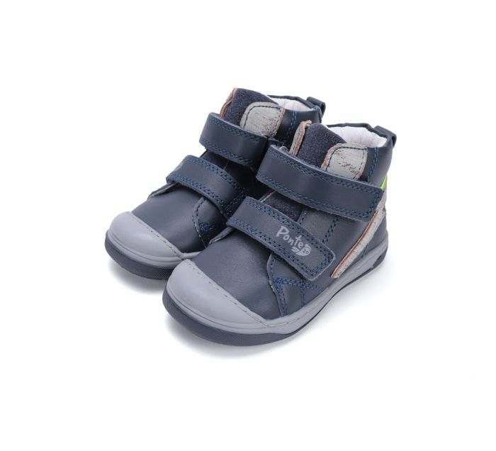 Ponte20 szupinált bőr cipő DA06-5-2177L Royal Blue 28-33 méretben large