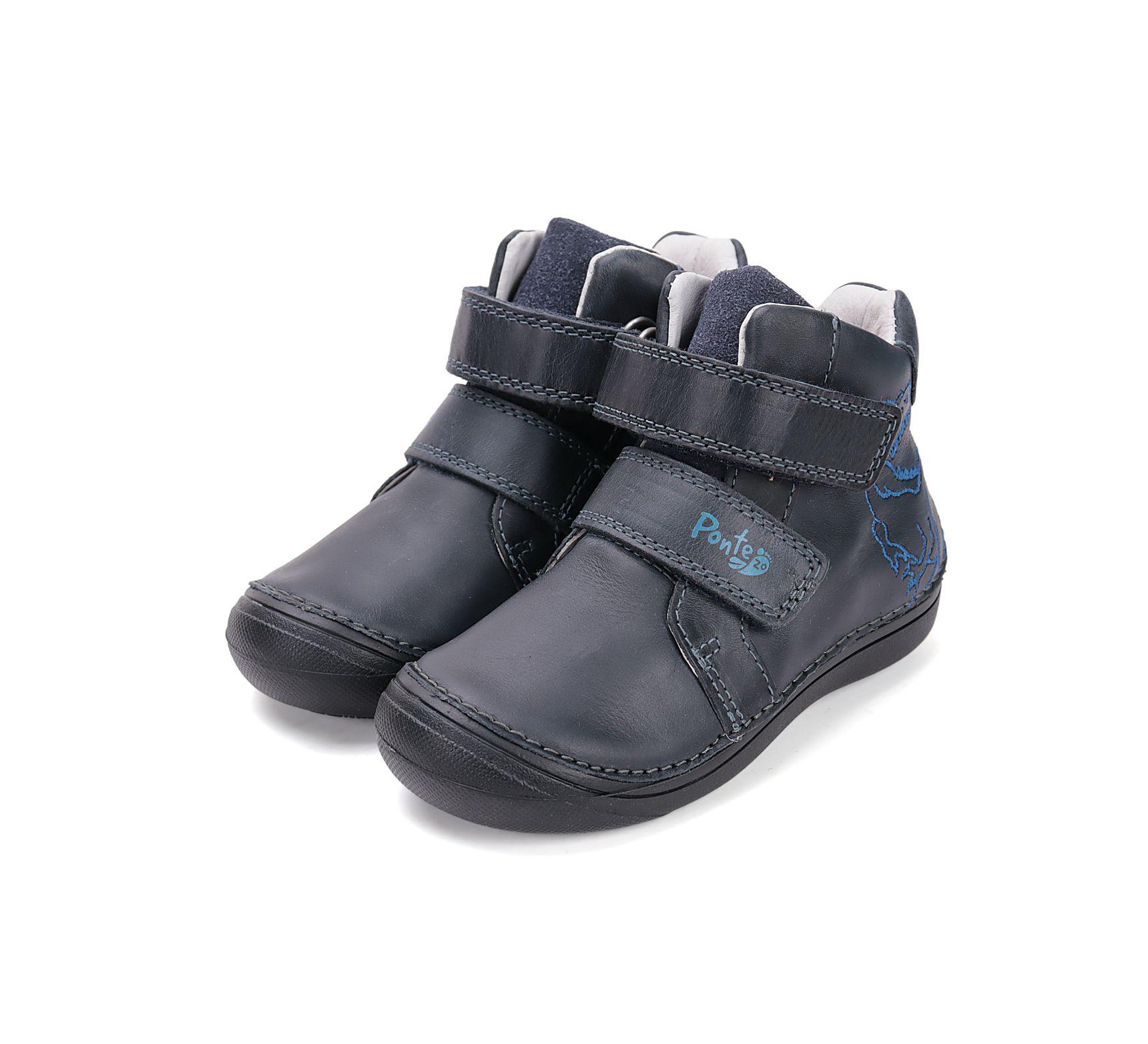Ponte20 szupinált bőr cipő DA06-5-2366AL Royal Blue 30-35 méretben