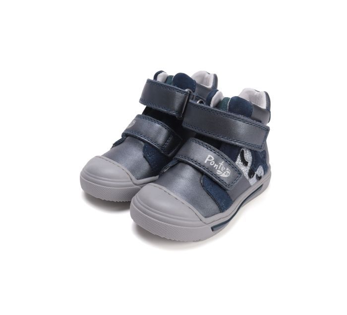 Ponte20 szupinált bőr cipő DA06-5-2443A Royal Blue 22-27 méretben large