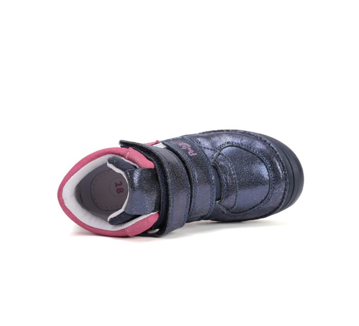 Ponte20 lányka szupinált bőr cipő DA06-5-2734CL Royal Blue 30-35 méretben large
