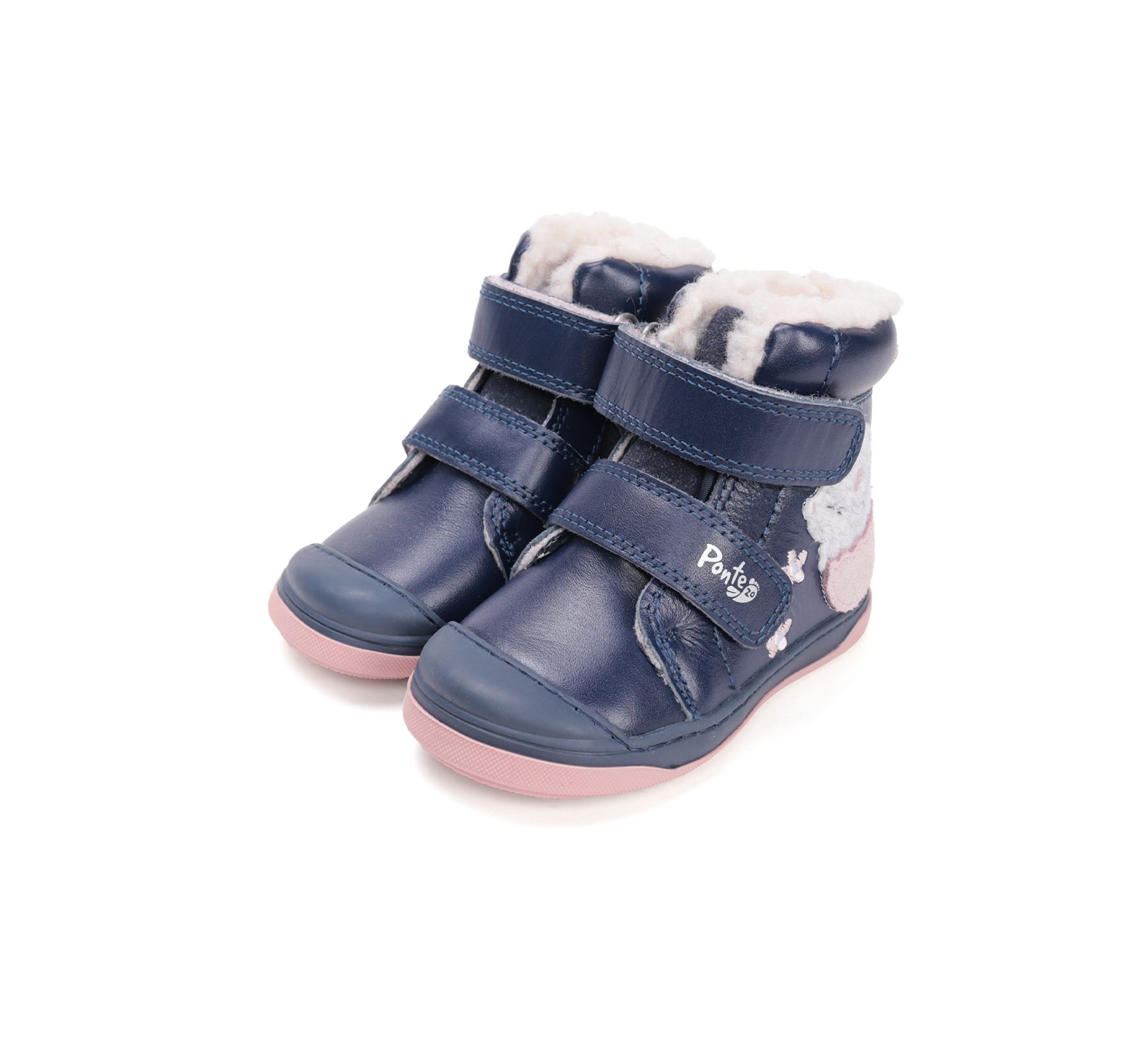 Ponte20 szupinált lányka bélelt bakancs DA07-5-2110 Royal Blue 22-27 méretben