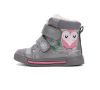 Ponte20   szupinált lányka bélelt bőr      bakancs DA07-5-2491C Dark Grey 22-27 méretben thumb