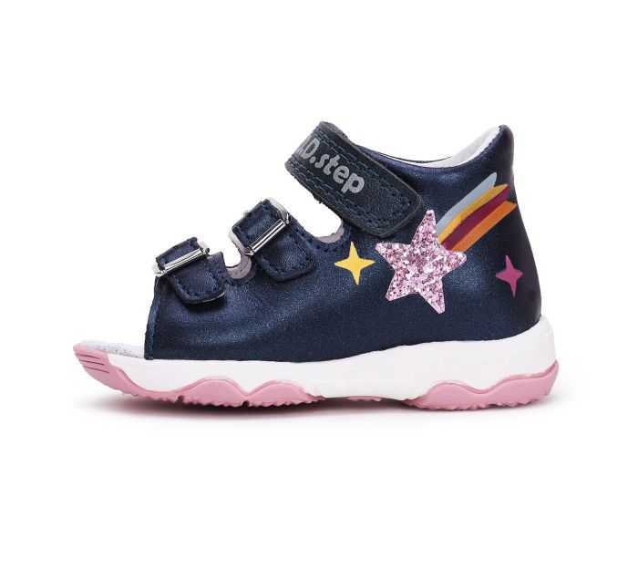 D.D.step szandál G064-51610B Royal Blue 20-25 méretben large